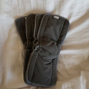 Alva Baby Cloth Gray Diaper Inserts  - 4 NWOT